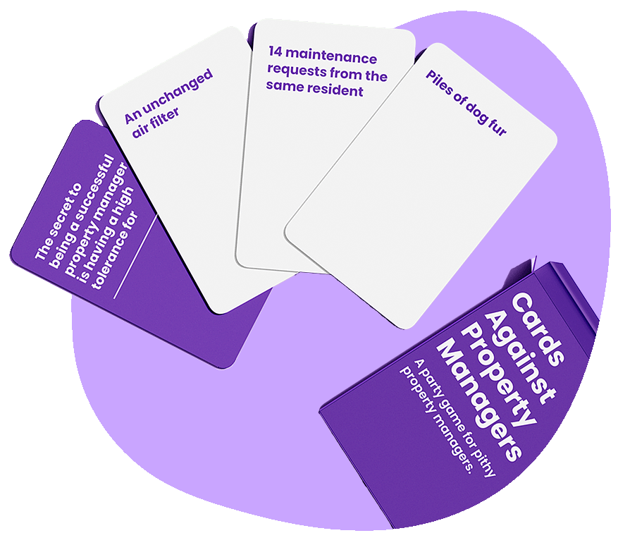 Cards Against Property Managers by Second Nature