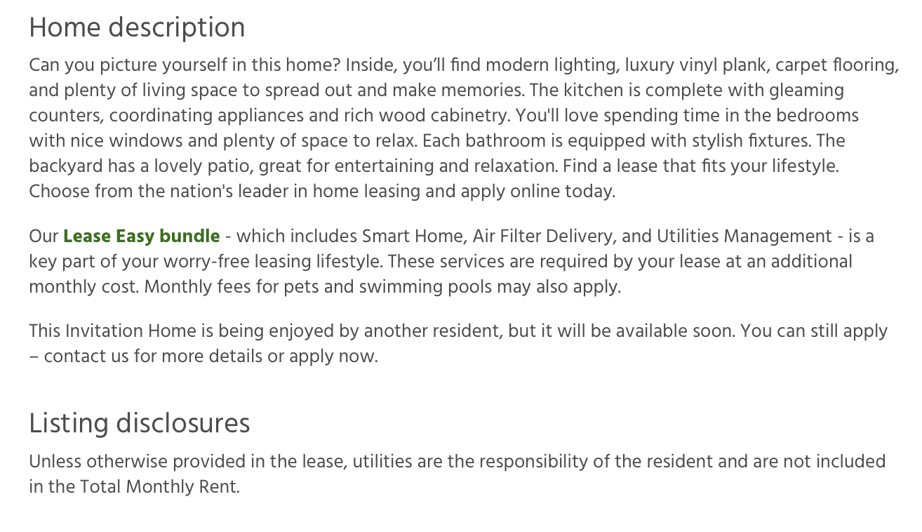 rental-listing-example-description